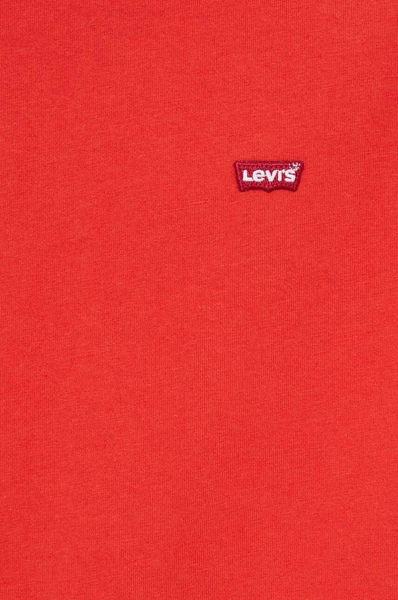 Bavlněné tričko Levi's 56605.0186 červená