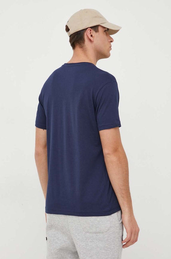 Odzież Alpha Industries t-shirt bawełniany 100501RB.697 granatowy