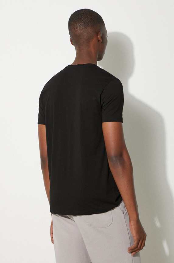 Îmbrăcăminte Alpha Industries tricou din bumbac 118533 negru