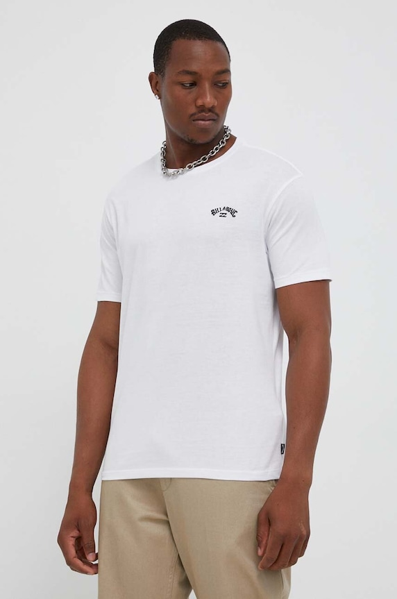 Billabong t-shirt in cotone bianco EBYKT00100