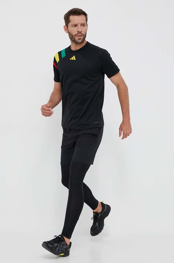 adidas Performance t-shirt treningowy Fortore 23 IK5737 czarny AW23