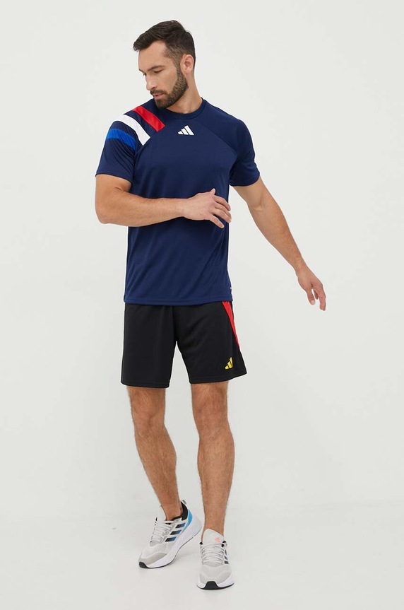 Tréningové tričko adidas Performance Fortore 23 IK5738 tmavomodrá AW23
