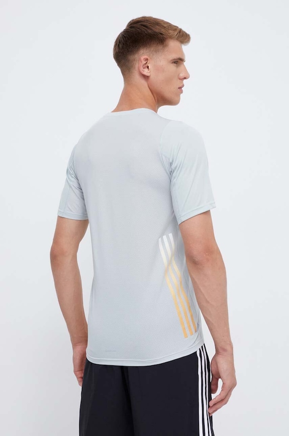Odzież adidas Performance t-shirt do biegania Run Icons IL1799 zielony