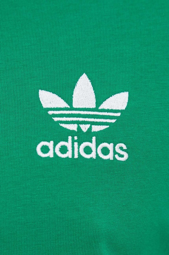 adidas Originals tricou din bumbac Adicolor 3-Stripes IM0410 verde