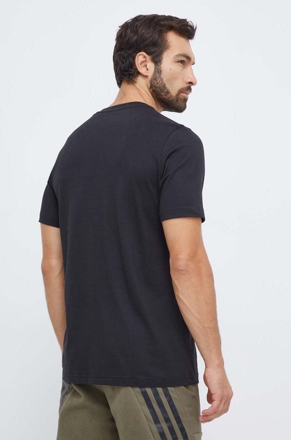 Odzież adidas t-shirt bawełniany II3580 czarny