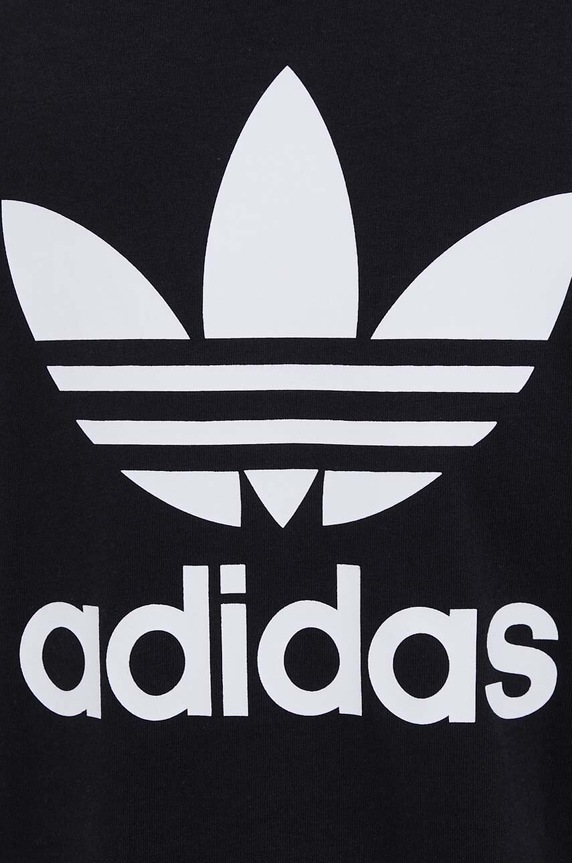 Bavlněné tričko adidas Originals Classics Back+Front Trefoil II5760 černá