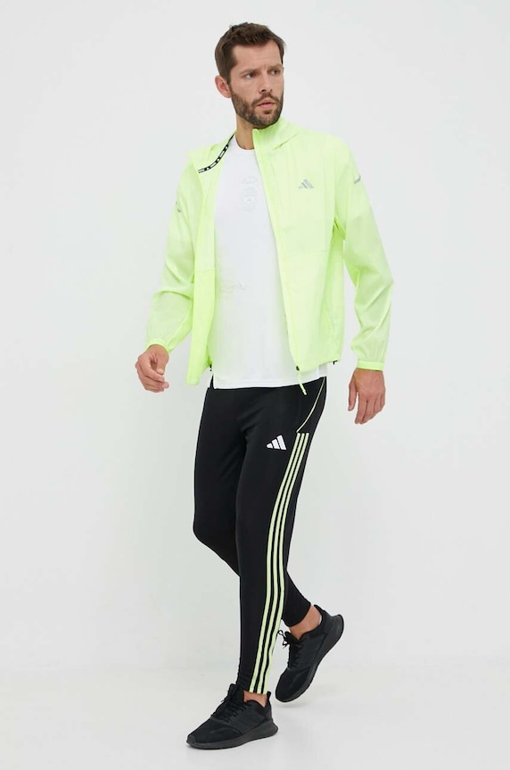 adidas Performance t-shirt do biegania Run for the Oceans IC0215 biały AW23