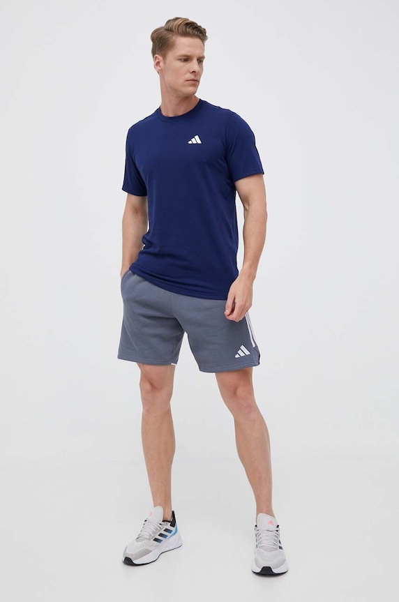 adidas Performance edzős póló Train Essentials Feelready IC7441 sötétkék AW23