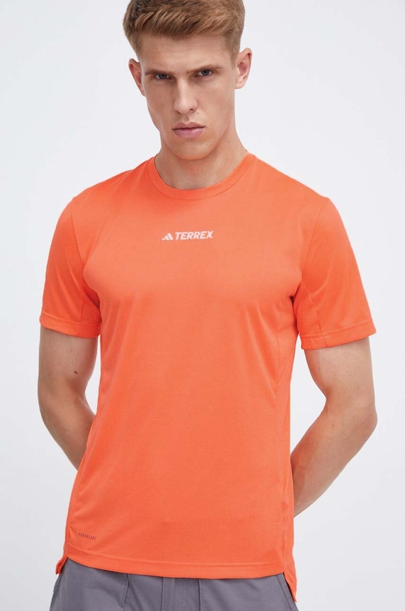 adidas TERREX tricou sport TERREX Multi portocaliu HZ6259