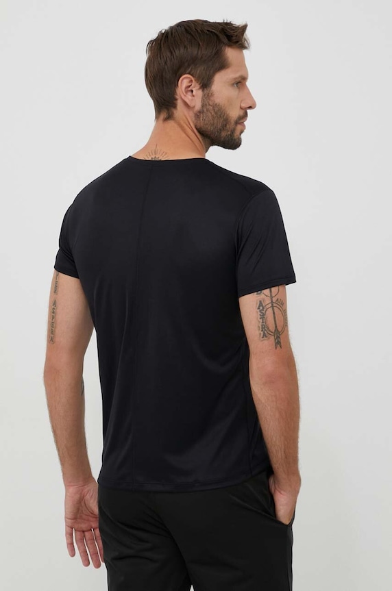 Odzież Asics t-shirt do biegania 2011C334.002 czarny