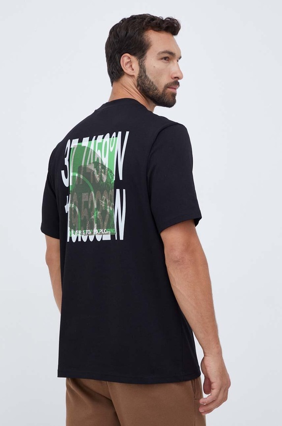 Îmbrăcăminte The North Face tricou din bumbac NF0A8535JK31 negru