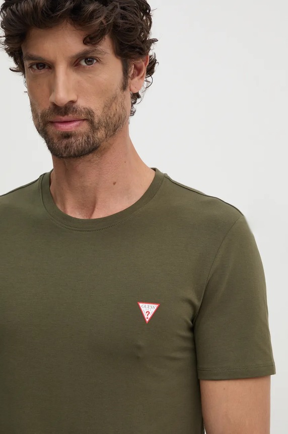 Guess t-shirt verde M2YI24.J1314