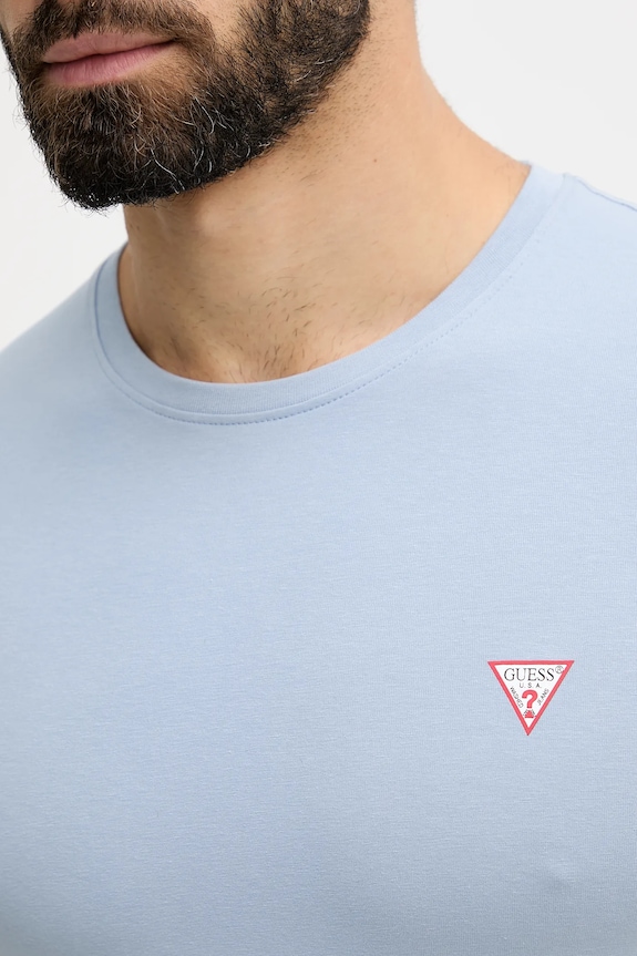 Guess t-shirt M2YI24.J1314 niebieski