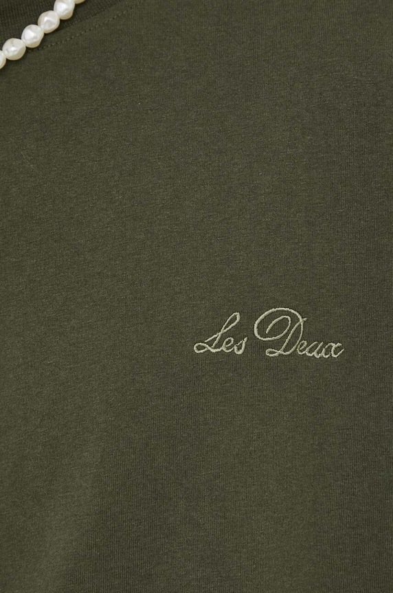 Les Deux t-shirt LDM101135 zielony