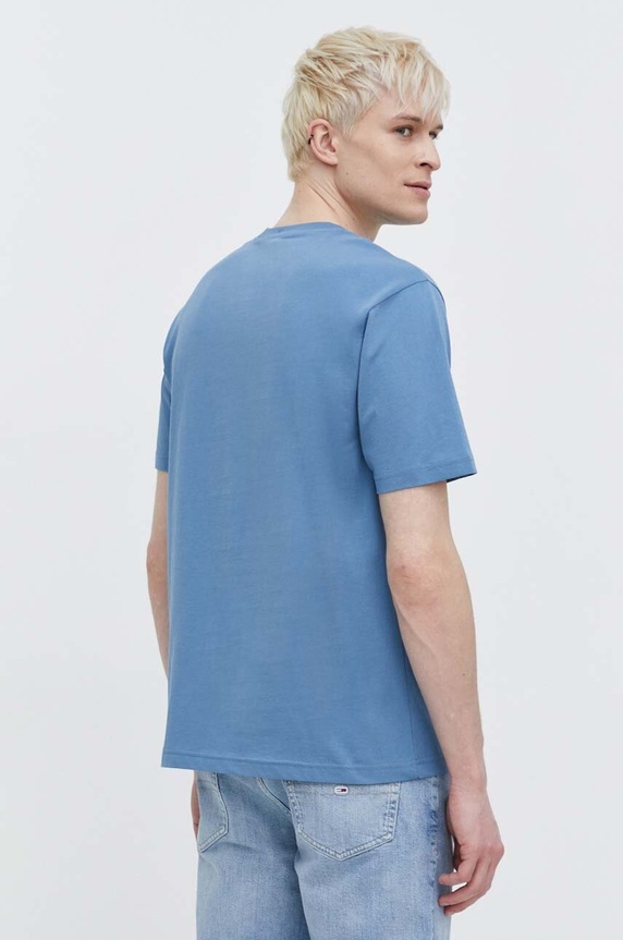 Odzież Dickies t-shirt bawełniany DK0A4XDBF901 niebieski