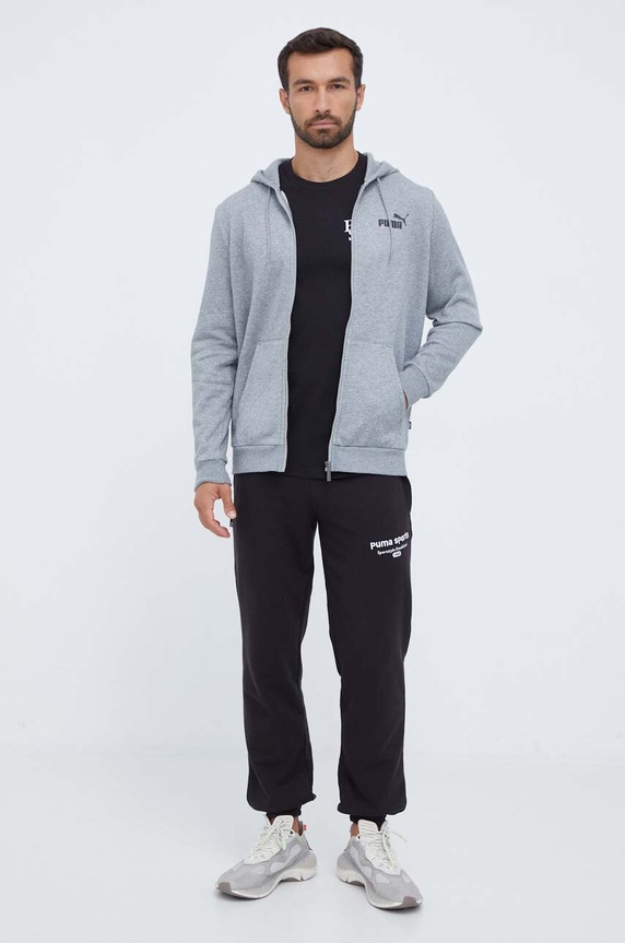 Puma tricou din bumbac 622739 negru AW23