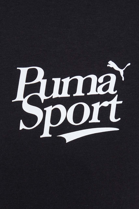 Puma tricou din bumbac 622739 negru