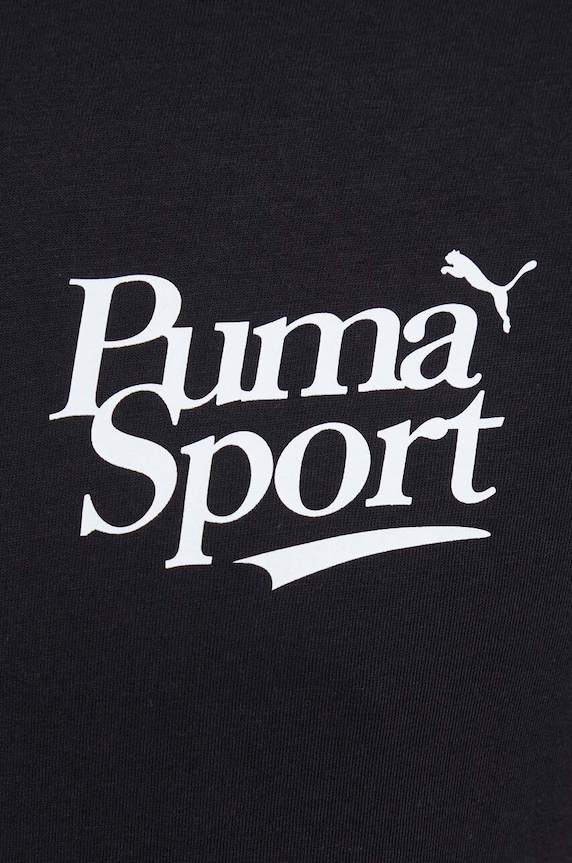 Puma tricou din bumbac 622739 negru