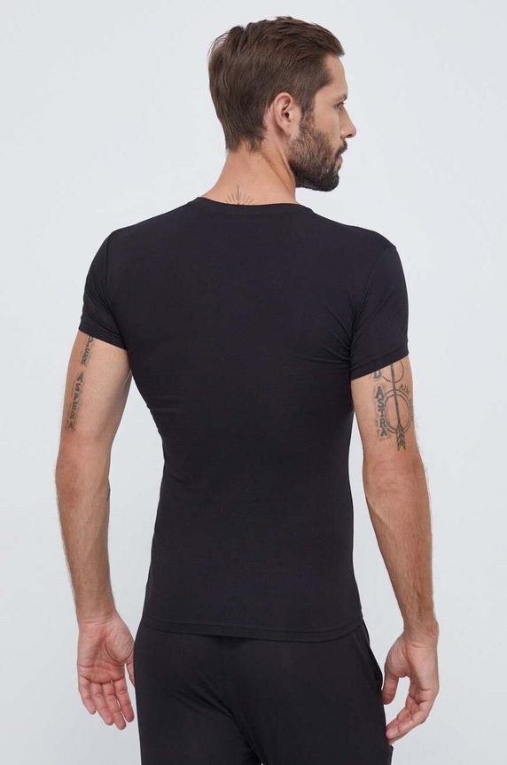 Oblečení Tričko Emporio Armani Underwear 111035.3F517 černá