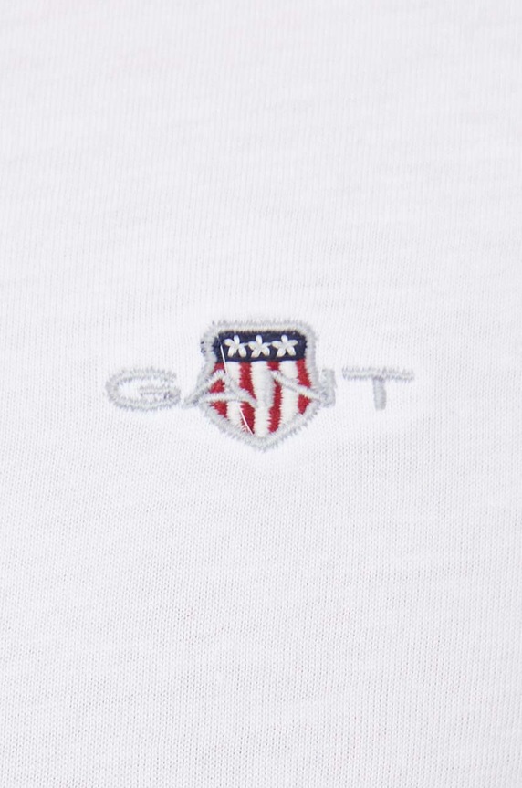 Gant T-shirt męski bawełniany 2003184 biały