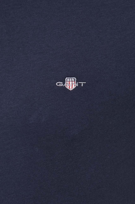 Gant T-shirt męski bawełniany 2003184 granatowy