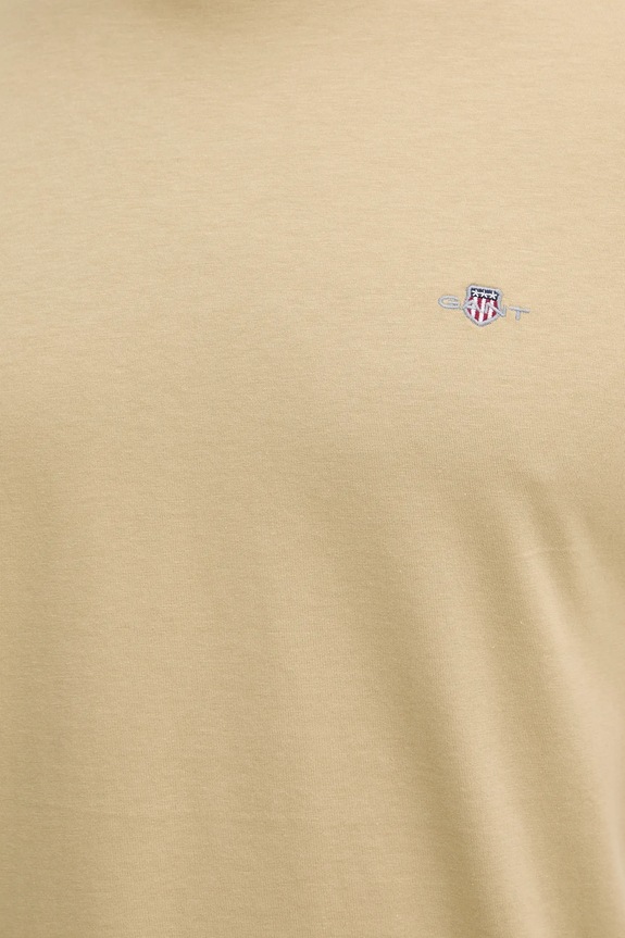 Gant T-shirt męski bawełniany 2003184 zielony