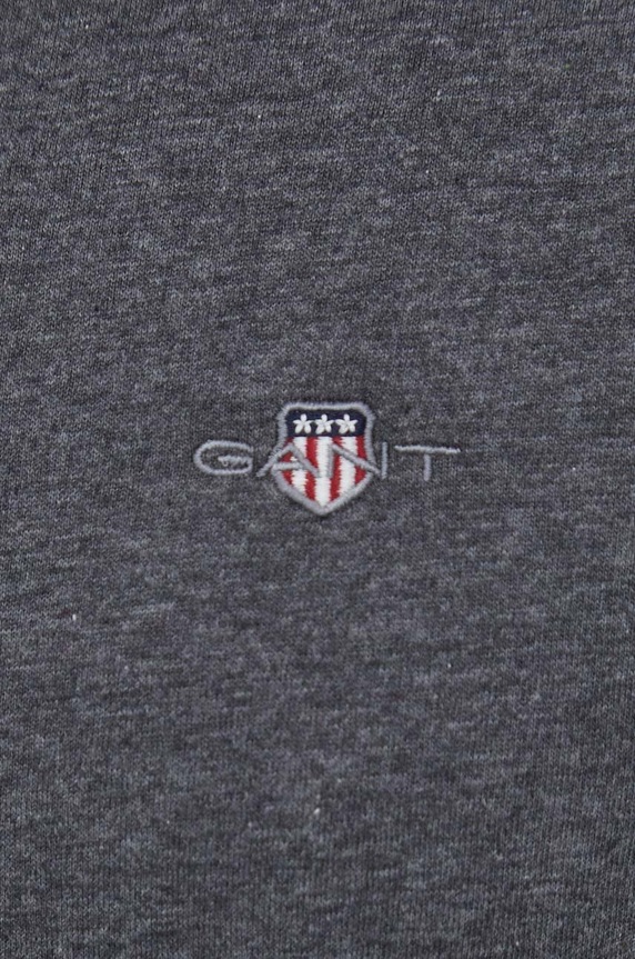 Gant T-shirt męski bawełniany 2003184 szary