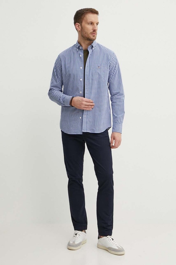 Gant Tricou bărbătesc din bumbac 2003184 verde SS26