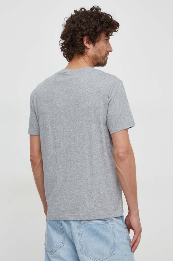 Odjeća Pamučna majica Gant 2003199 siva