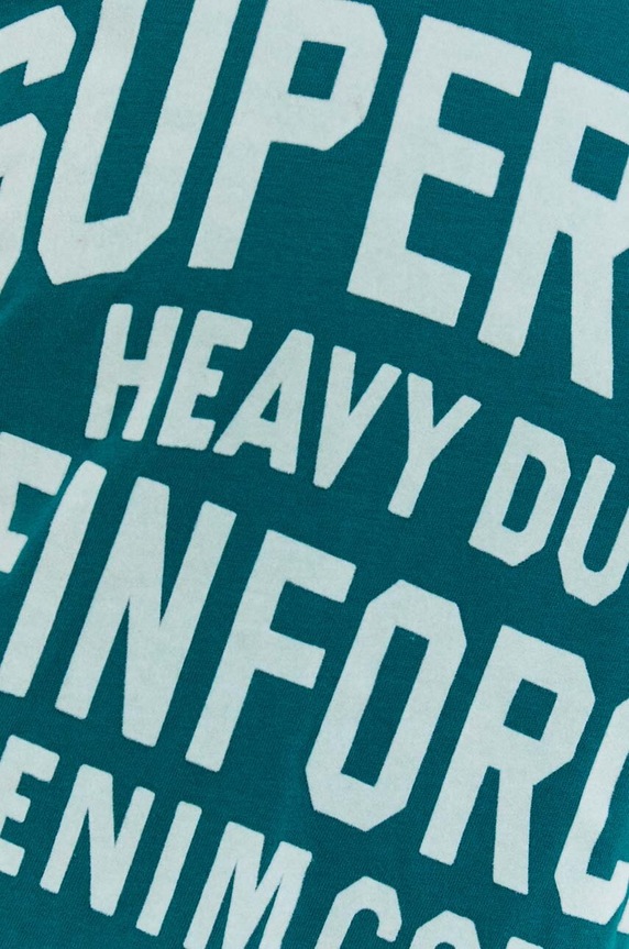 Superdry t-shirt bawełniany M1011767B.VJ3 zielony