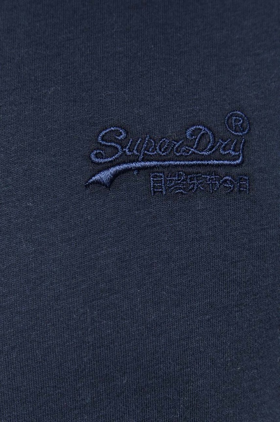 Pamučna majica Superdry M1011245M.98T mornarsko plava