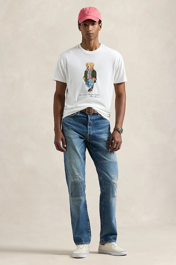 Abbigliamento Polo Ralph Lauren t-shirt in cotone 710854497 bianco