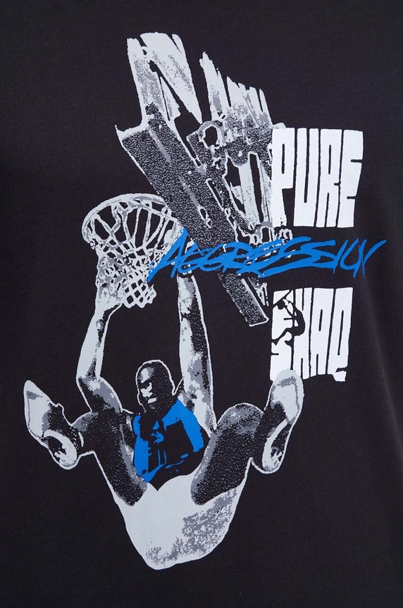 Reebok Classic pamut póló Basketball 100068511 fekete