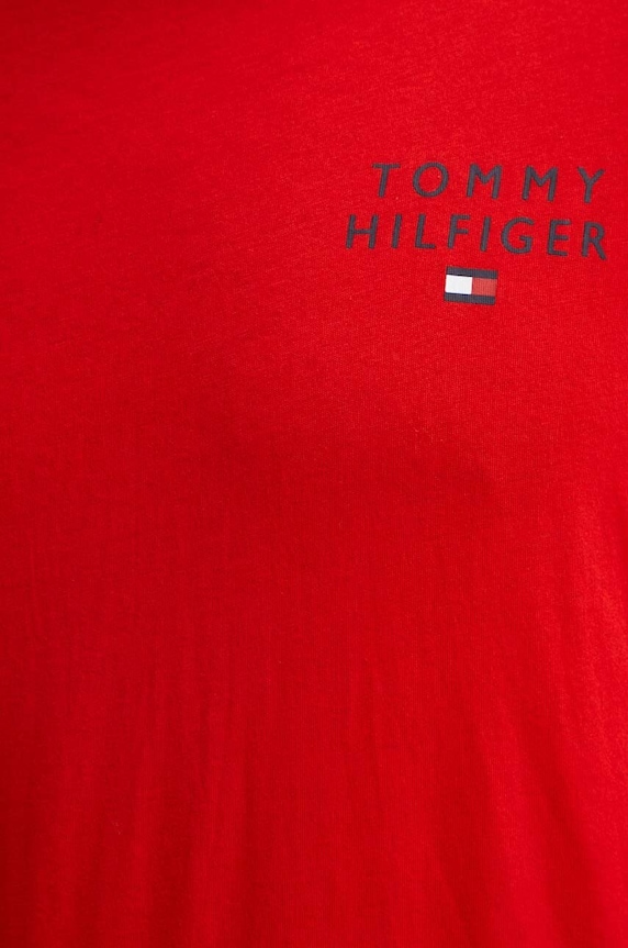 Tommy Hilfiger tricou lounge din bumbac UM0UM02916 rosu