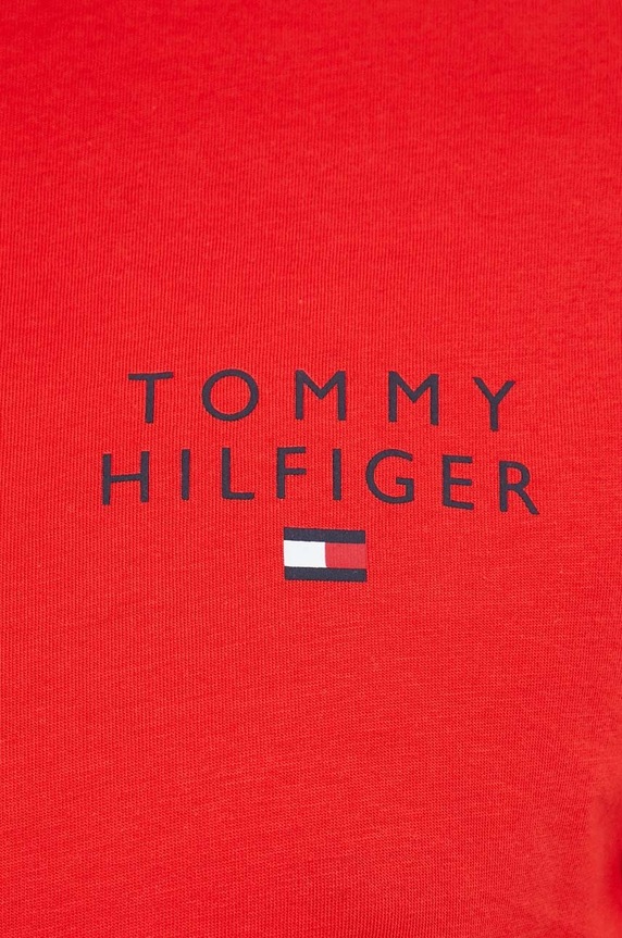 Tommy Hilfiger pamut társalgó póló UM0UM02916 piros