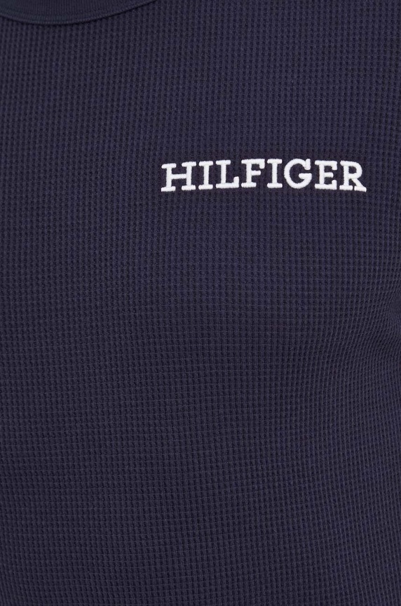 Tommy Hilfiger t-shirt lounge bawełniany UM0UM03116 granatowy