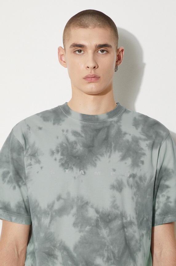 Хлопковая футболка STAMPD SLA.M3198TE.OTD серый
