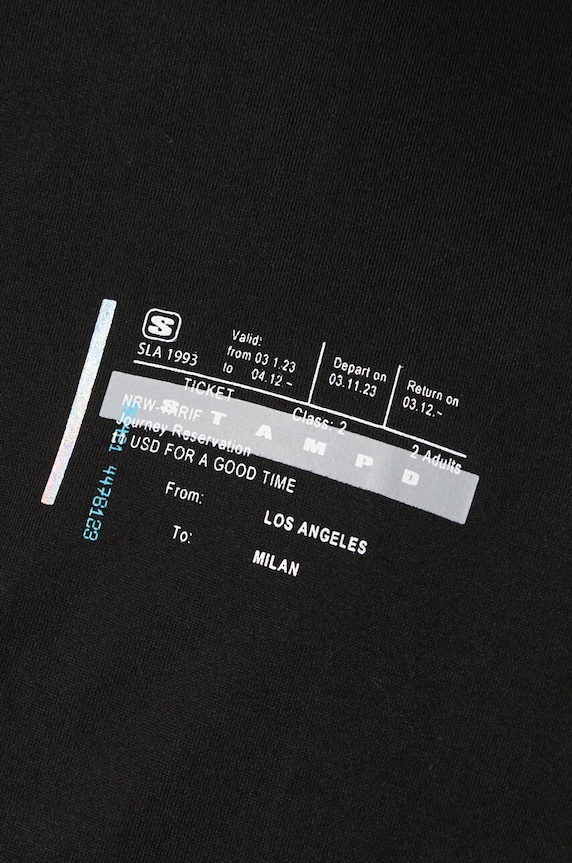 STAMPD cotton t-shirt SLA.M3229TE.BLK