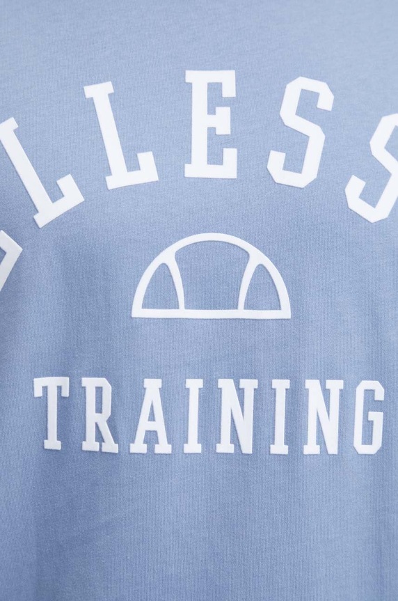 Bavlněné tričko Ellesse SHN15260 modrá