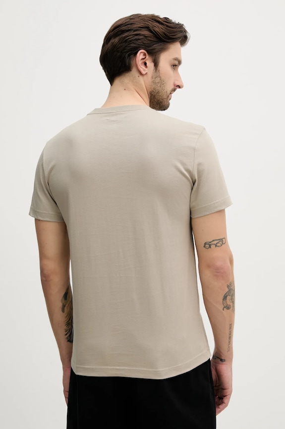 Calvin Klein Jeans t-shirt bawełniany 2-pack beżowy J30J320199