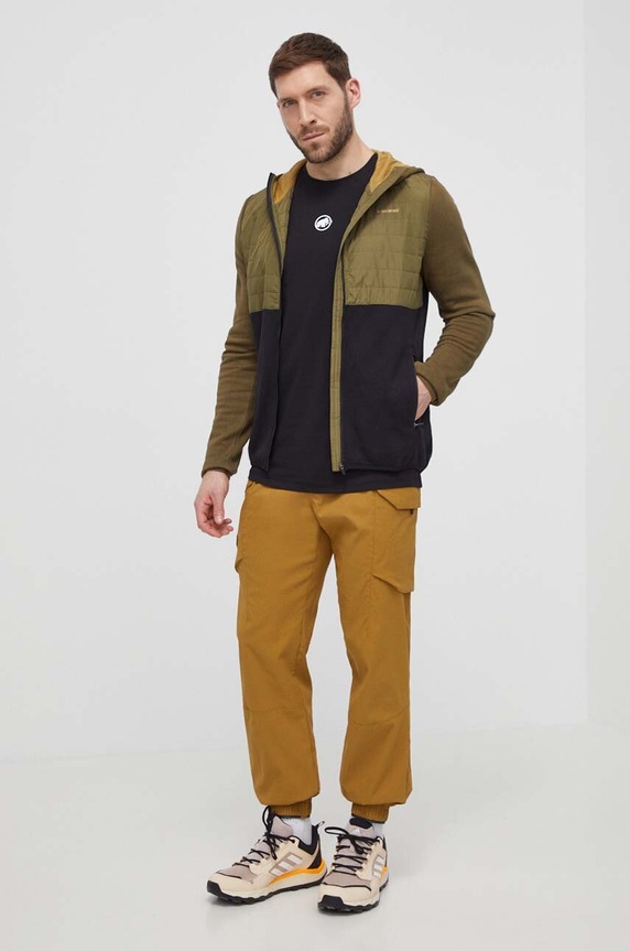 Majica kratkih rukava Mammut Seon 1017.04481 crna AW25