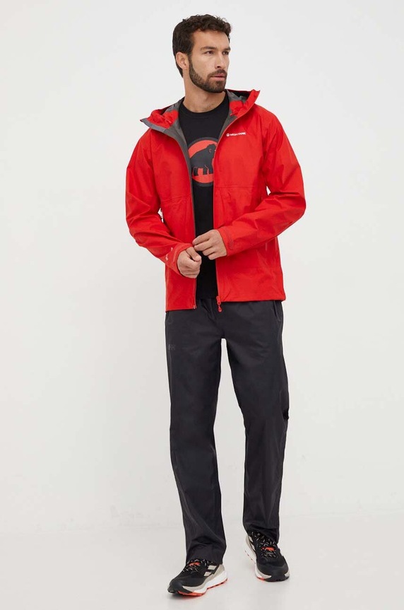 Športna kratka majica Mammut Core 1017.05890 črna SS24