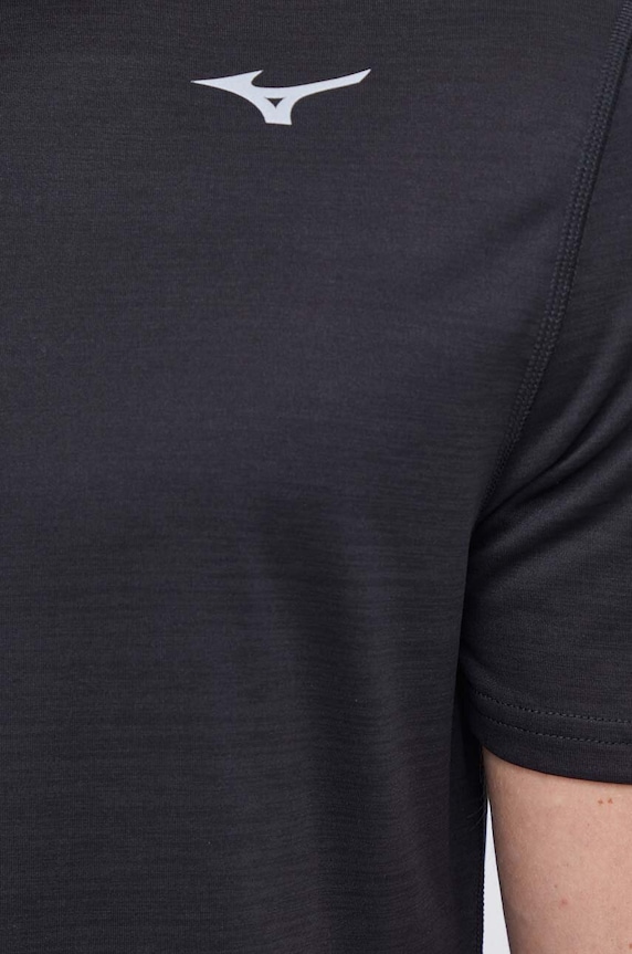 Mizuno t-shirt do biegania Impulse Core J2GAA519 czarny