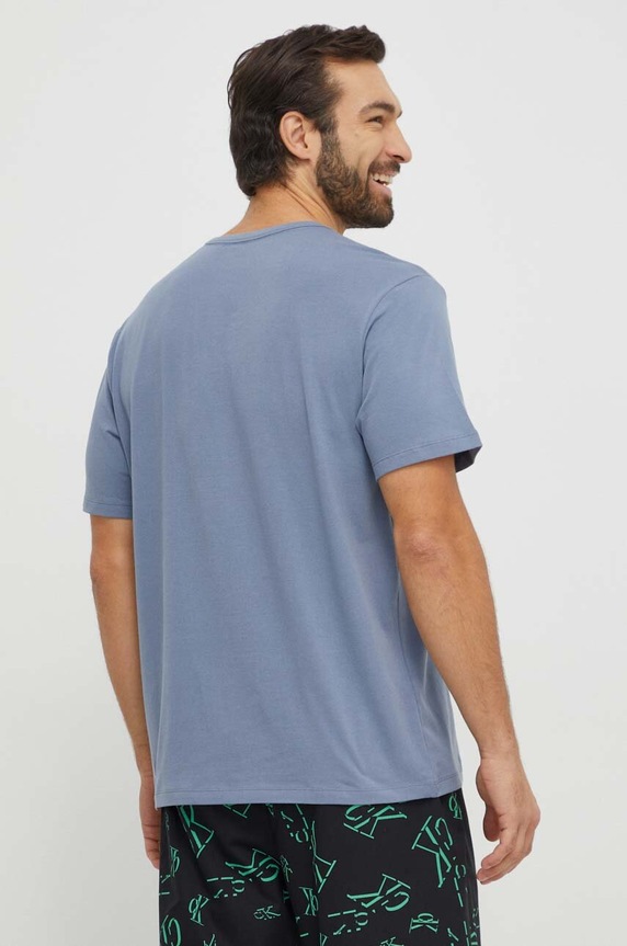 Odjeća Homewear majica kratkih rukava Calvin Klein Underwear 000NM2501E plava