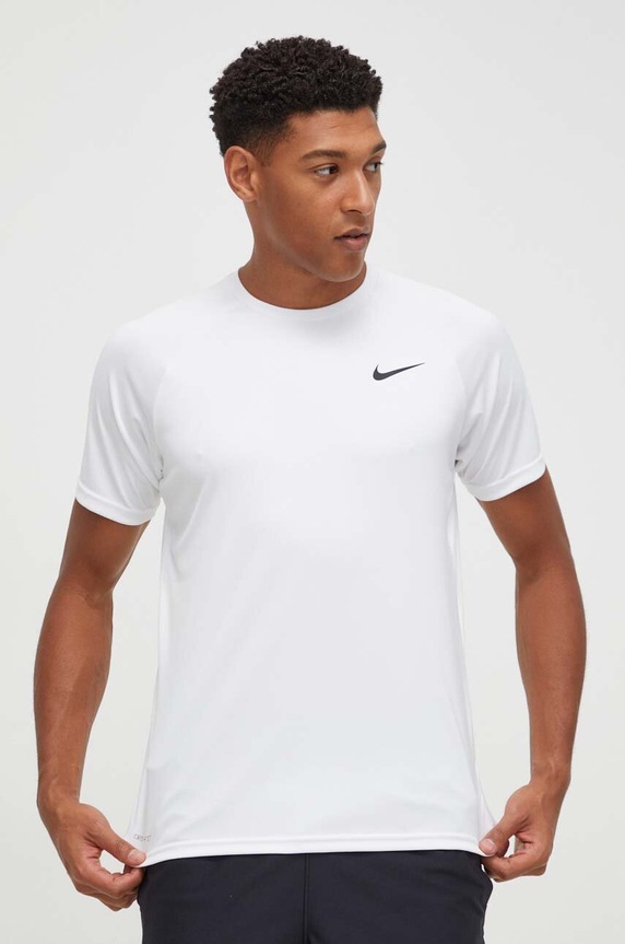 Nike t-shirt treningowy NESSA586 biały SS26