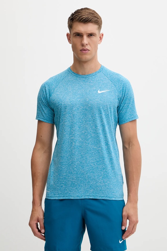 Majica kratkih rukava za trening Nike plava NESSA589