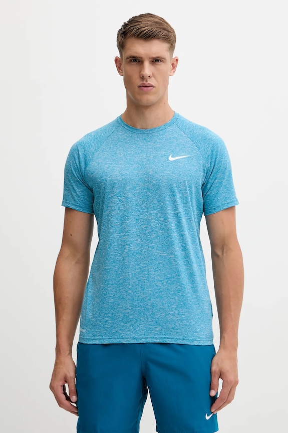 Majica kratkih rukava za trening Nike plava NESSA589