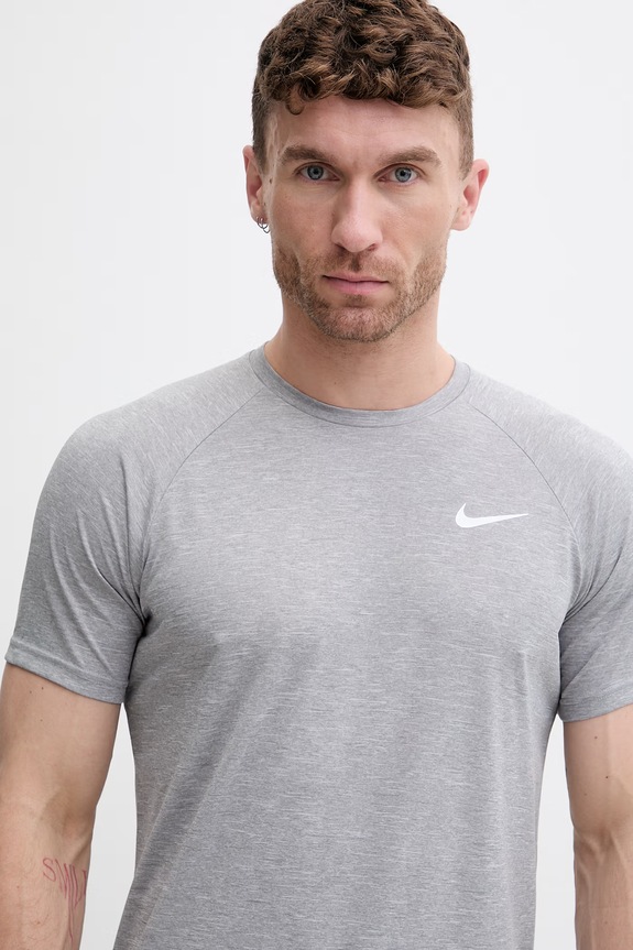 Odzież Nike t-shirt kąpielowy męski NESSA589 szary