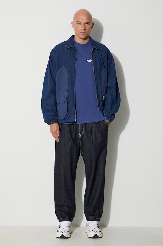 Aries cotton t-shirt FUAR60009 navy AW23