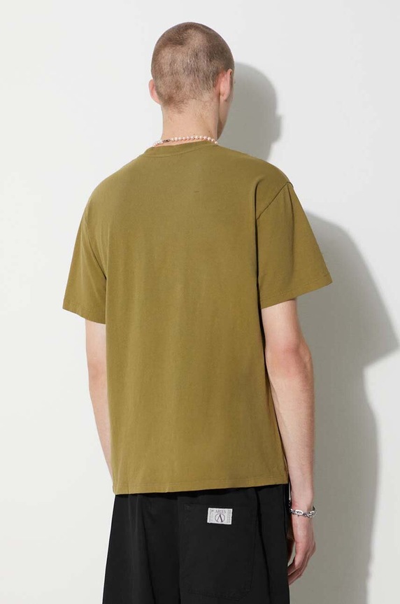 Clothing Aries cotton t-shirt FUAR60009 green